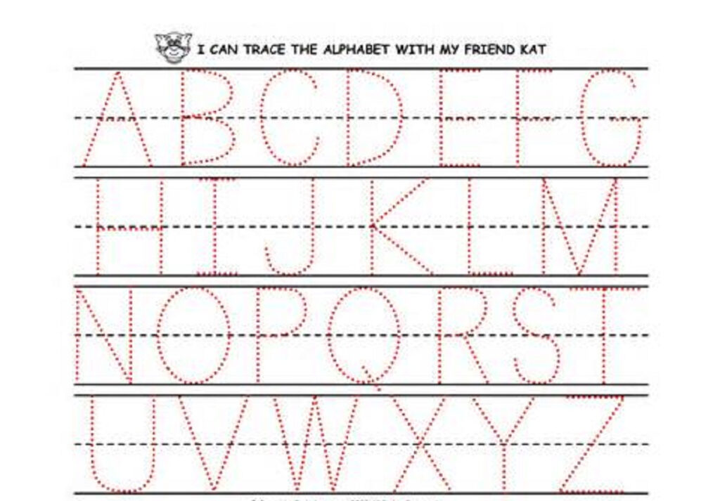 Worksheet ~ Alphabet Tracing Worksheets For Kindergarten Pdf Worksheet ~ Alphabet Tracing Worksheets For Kindergarten Pdf