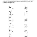 Worksheet ~ Alphabet Worksheets Picture Inspirations Pdf Within Alphabet Matching Worksheets Pdf