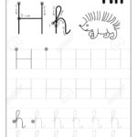 Worksheet ~ Alphabet Writerksheet Tracing Letter H Black And Pertaining To H Letter Tracing