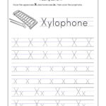 Worksheet ~ Alphabetiting Sheets Letter X Tracing Worksheet Inside Tracing Letter X Preschool
