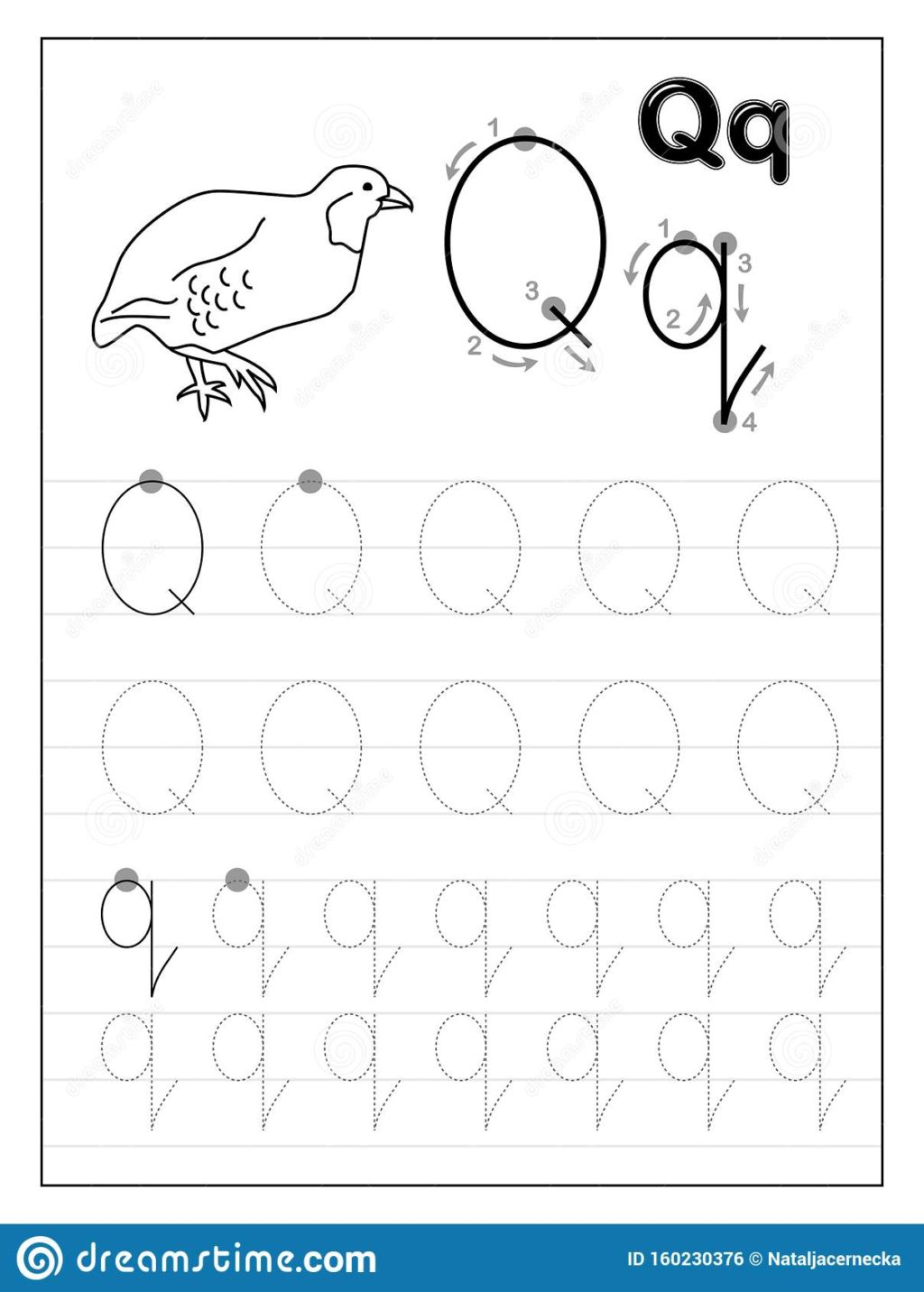 Worksheet ~ Astonishing Printable Tracing Worksheets within Letter Tracing Q