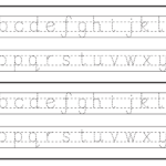 Worksheet ~ Blank Alphabetritingorksheet Free Sheets For Pertaining To Alphabet Tracing Activities