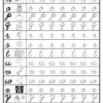 Worksheet ~ Blank Cursive Alphabet Sheet Free Letters