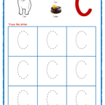 Worksheet ~ Capital Letter Tracing With Crayons 03 Alphabet Regarding C Letter Tracing