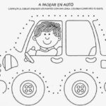 Worksheet ~ Car Trace Worksheet For Kids Crafts And