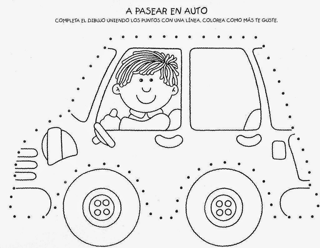 Worksheet ~ Car Trace Worksheet For Kids Crafts And