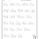 Worksheet ~ Cursive Fonts Capital Letter Sheet To Print