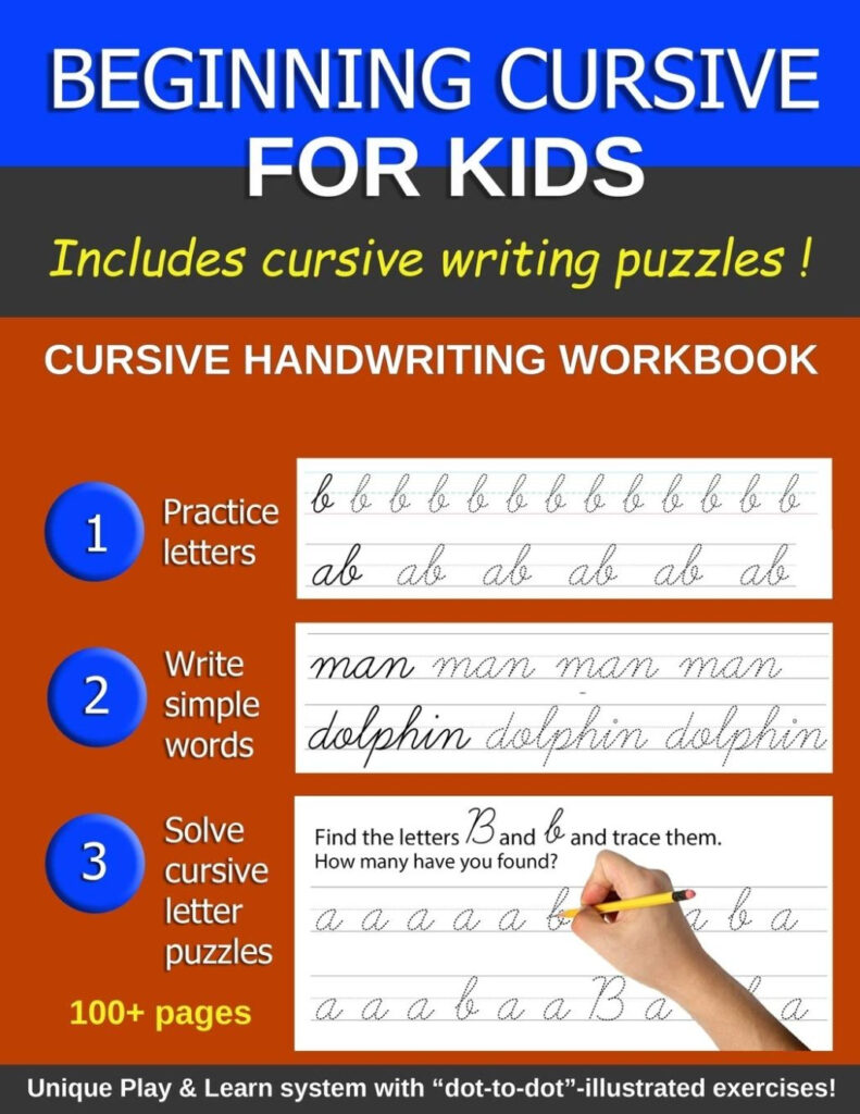 Worksheet ~ Cursive For Kids Picture Inspirations