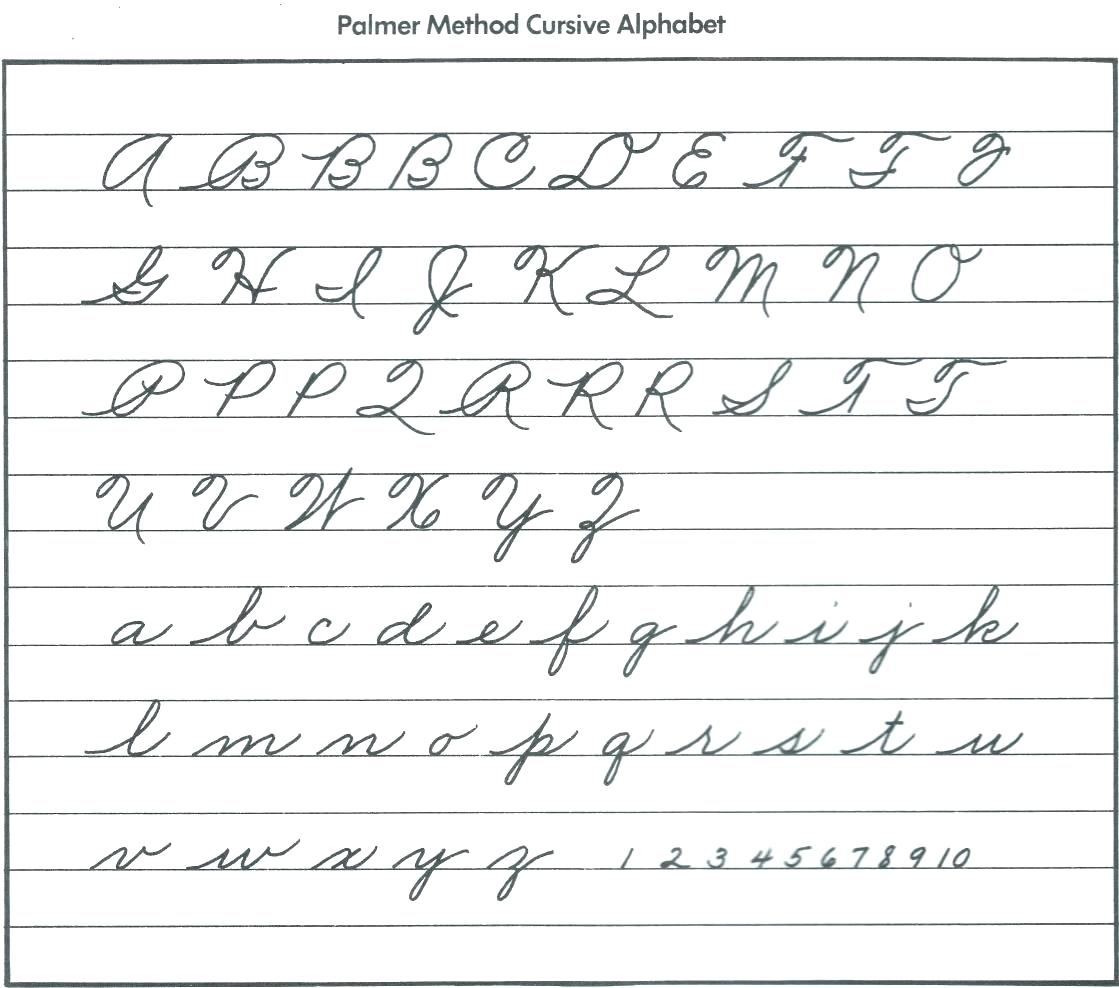 Cursive Alphabet Packet | AlphabetWorksheetsFree.com