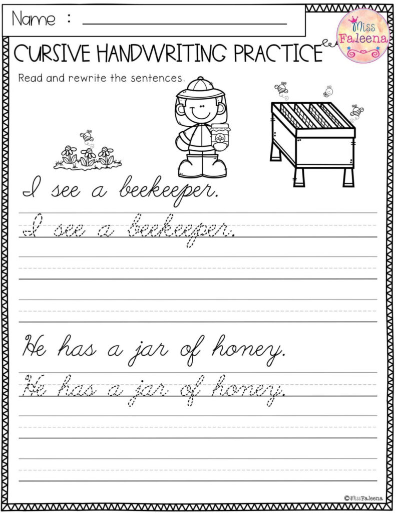 Worksheet ~ Cursive Writing Sentences Worksheets Spring Worksheet ~ Cursive Writing Sentences Worksheets Spring