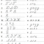 Worksheet ~ Easy Read And Write Russian Cursive For