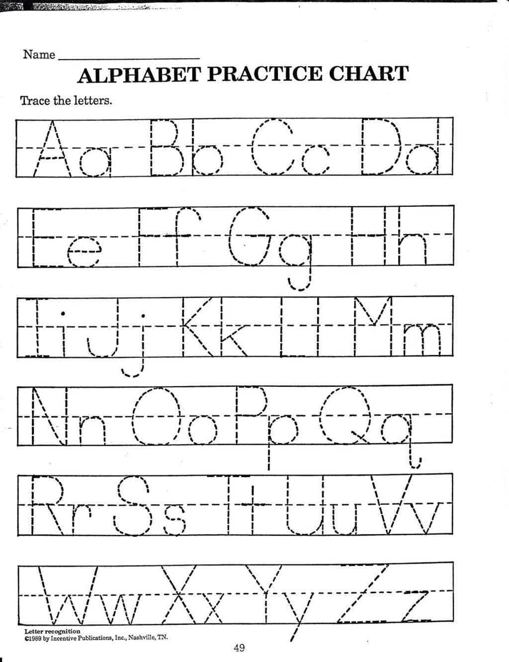 Worksheet ~ Free Alphabet Handwriting Worksheets Tracing with Letter Tracing Interactive