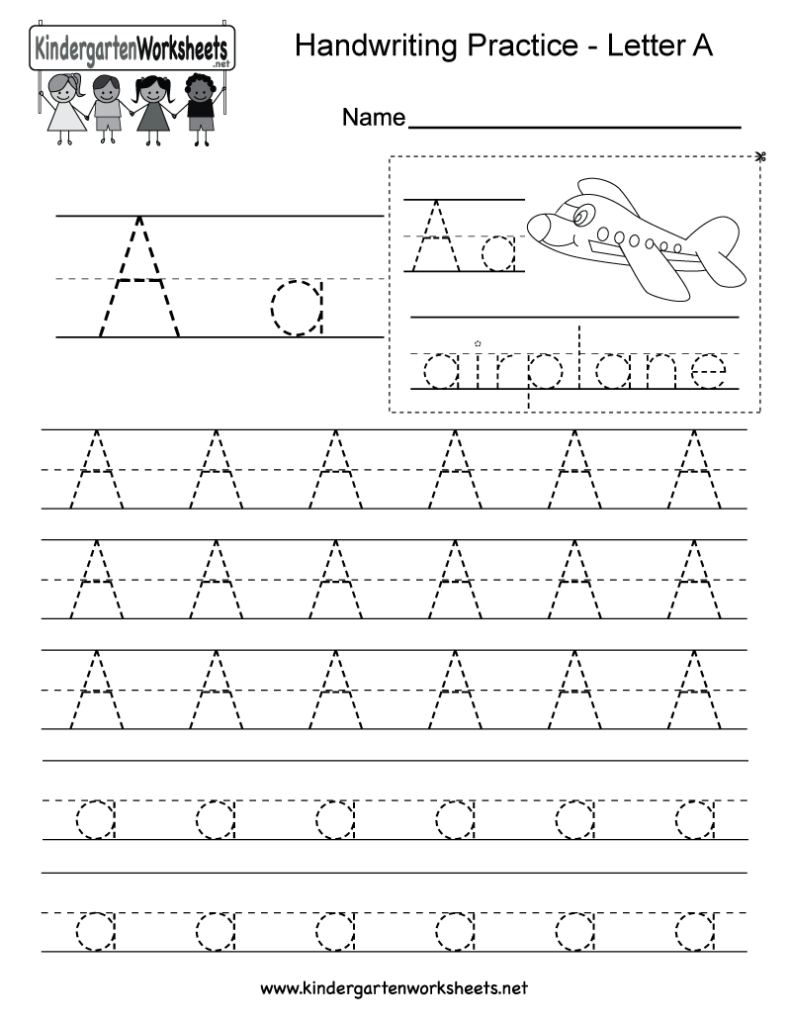 Worksheet ~ Free Printable Preschool Letter Worksheets In Letter A Worksheets Free