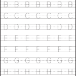 Worksheet ~ Funlettertracinga I Alphabet Tracing Worksheets Throughout Alphabet Tracing Worksheets Pdf
