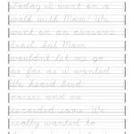 Worksheet ~ Grade Cursive Writingeets Photo Ideas Free