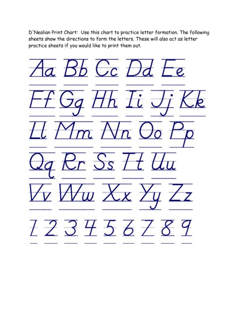 Worksheet ~ Handwriting Practice Worksheets Dnealian Worksheet ~ Handwriting Practice Worksheets Dnealian