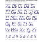 Worksheet ~ Handwriting Practice Worksheets Dnealian Inside D'nealian Alphabet Tracing Worksheets
