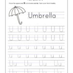 Worksheet ~ Letter U Worksheets For Kindergarten Trace For Letter U Tracing And Writing