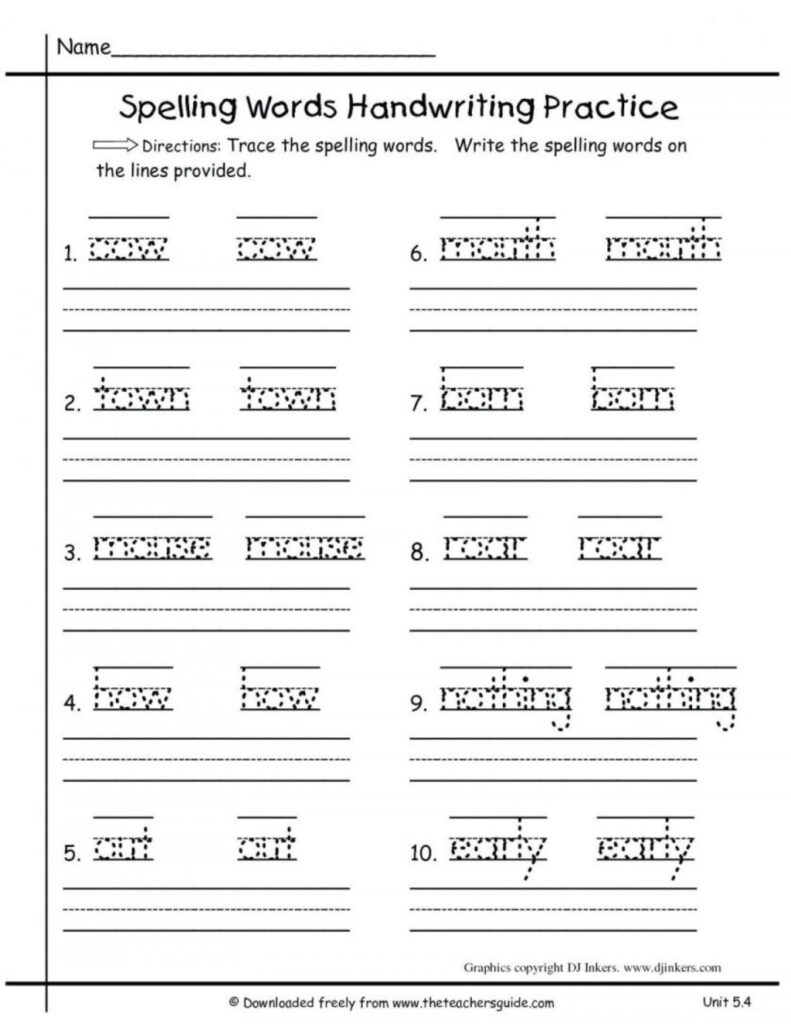 Worksheet ~ Name Handwriting Worksheets Fortable Worksheet