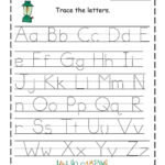 Worksheet ~ Nameracing Worksheets For Preschoolers Printable Pertaining To Kindergarten Letter Tracing