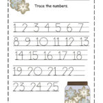 Worksheet ~ Number Tracing And Writing Worksheet For