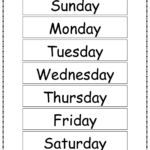 Worksheet ~ Preschool English Worksheets Free Printable Days