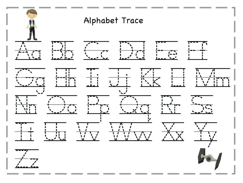 Worksheet ~ Preschool Worksheet Alphabet To Learning Tracing