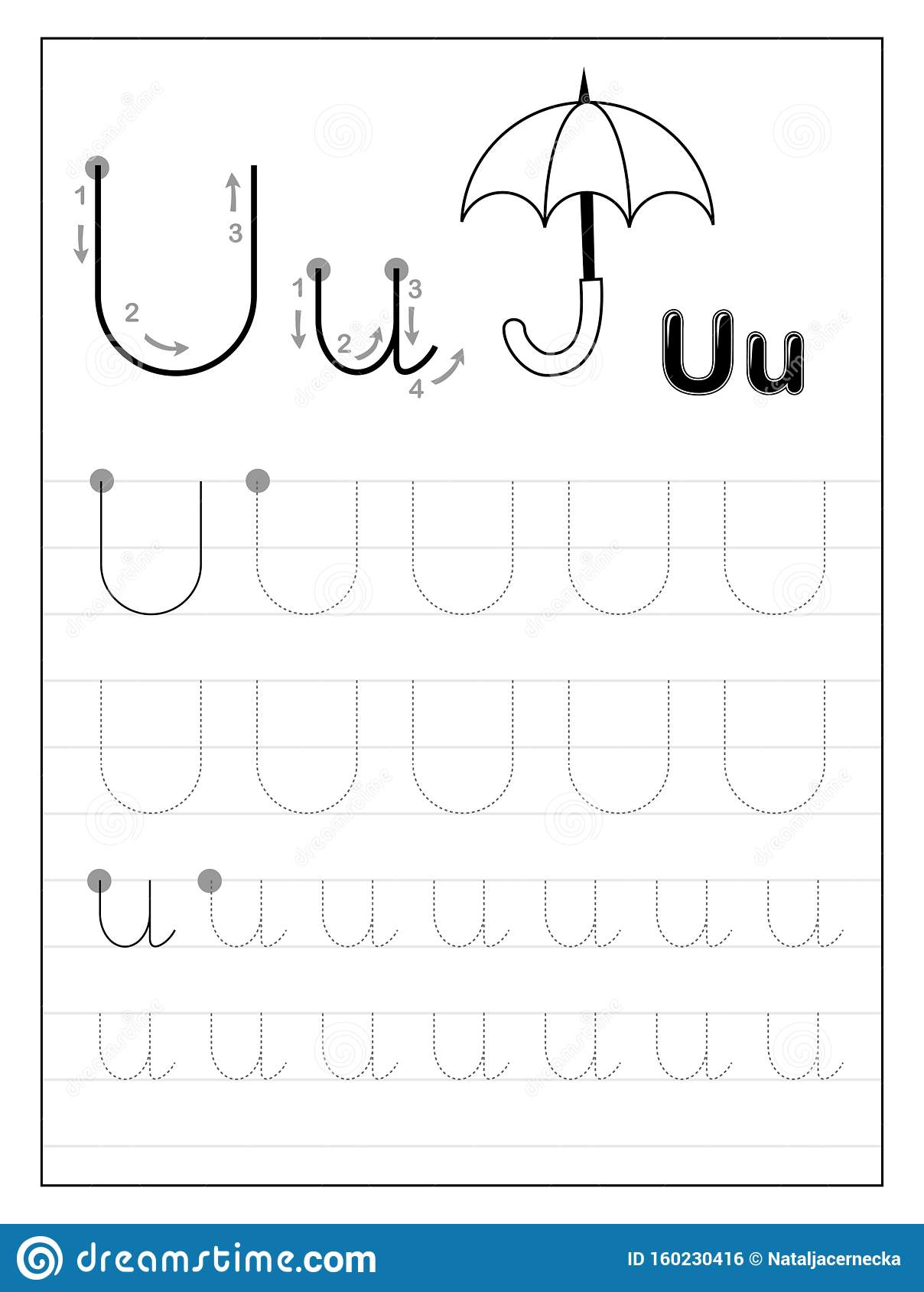 Worksheet ~ Printableng Worksheets Worksheet Free Name For throughout Letter U Tracing Worksheets Preschool