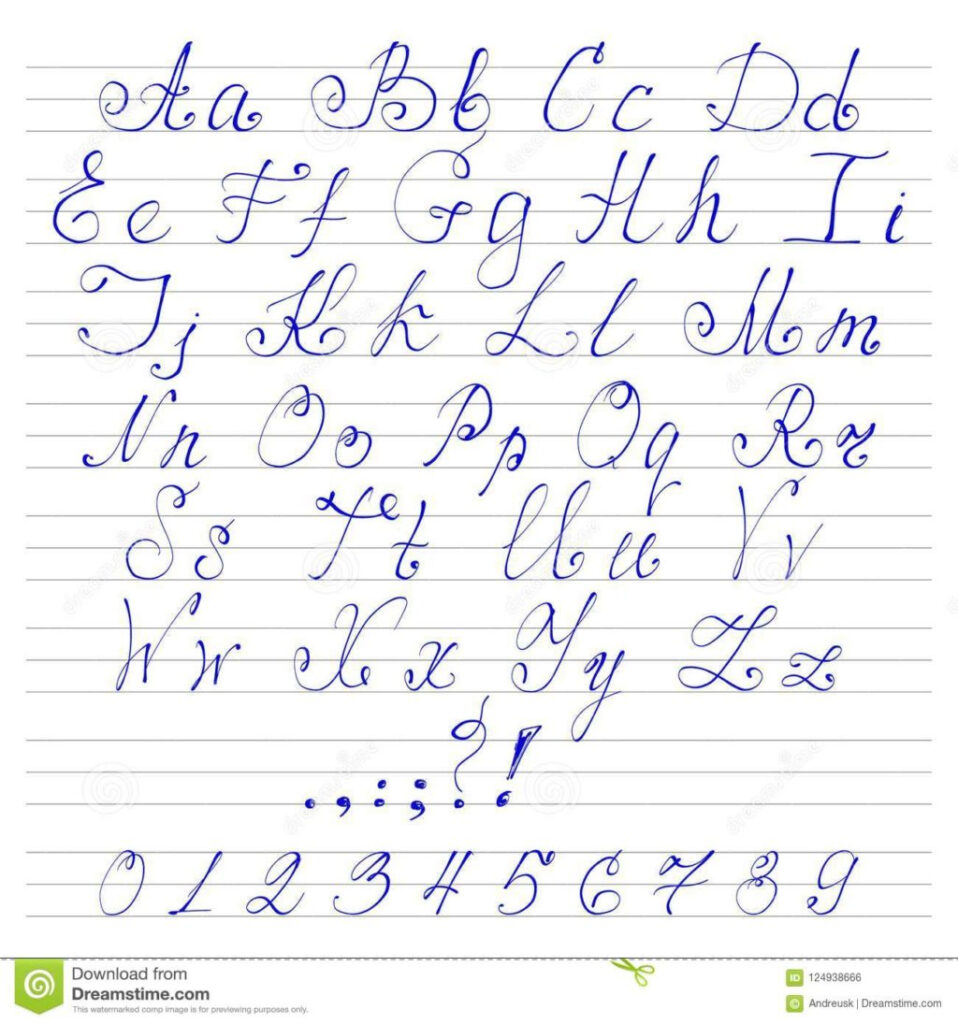 Worksheet ~ The Alphabet In Cursive Worksheets Pdf Old