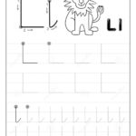 Worksheet ~ Tracing Alphabet Letter L Black And White Intended For Alphabet L Tracing