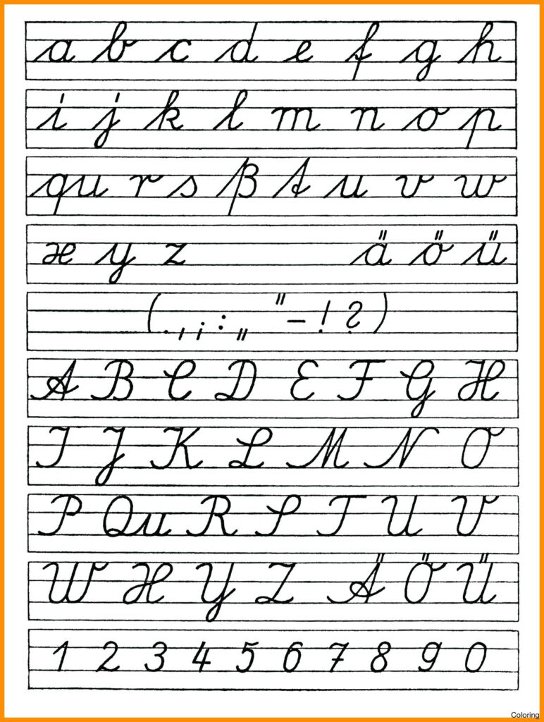 Worksheet ~ Worksheet Alphabet In Cursive Print Out