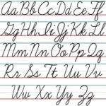 Worksheet ~ Worksheet Handwriting Practice Cursive Alphabet