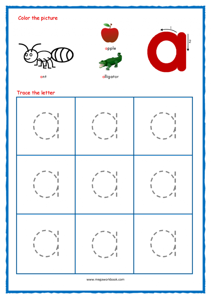 Worksheet ~ Worksheet Ideas Alphabet Tracing Small Letters