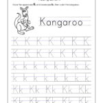 Worksheet ~ Worksheet Letter K Tracing Worksheets For With Regard To Letter K Tracing Sheet