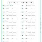 Worksheet ~ Worksheet Math Worksheets Grade Commutative With Letter 6 Worksheets