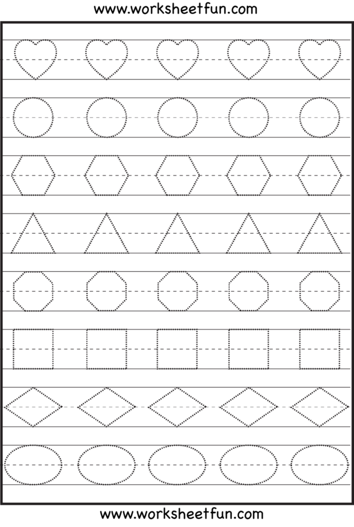 Worksheet ~ Worksheeting Worksheets For Kindergarten Shape