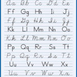 Worksheet ~ Worksheetphabet Handwriting Cursive Poster X And