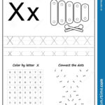 Worksheet ~ Writing Letter X Worksheet Z Alphabet Exercises Pertaining To Letter X Worksheets For Preschool