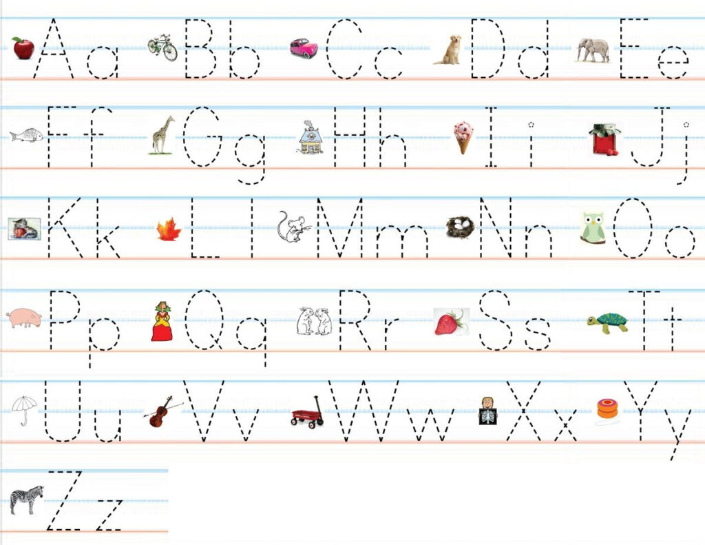 Worksheets : Alphabet Practice Worksheets Print Writing