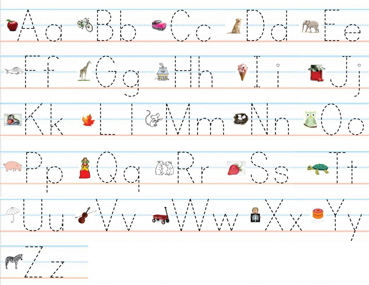 Worksheets : Alphabet Practice Worksheets Print Writing