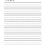 Worksheets : Blank Writing Practice Worksheet Free Pertaining To Tracing Your Name Sheets