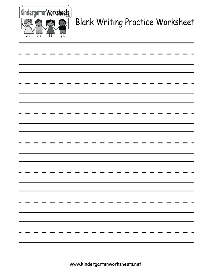 Worksheets : Blank Writing Practice Worksheet Free with regard to Name Tracing Worksheet With Blank Lines
