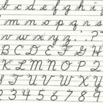 Worksheets : Cursive Alphabet Capital And Small Letter
