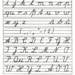 Worksheets : Cursive Handwriting Lesson Lessons Tes Teach Within Alphabet Worksheets Tes