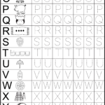 Worksheets For Kindergarten – Alphabet Tracing | Alphabet With Regard To Alphabet Tracing Sheets For Kindergarten