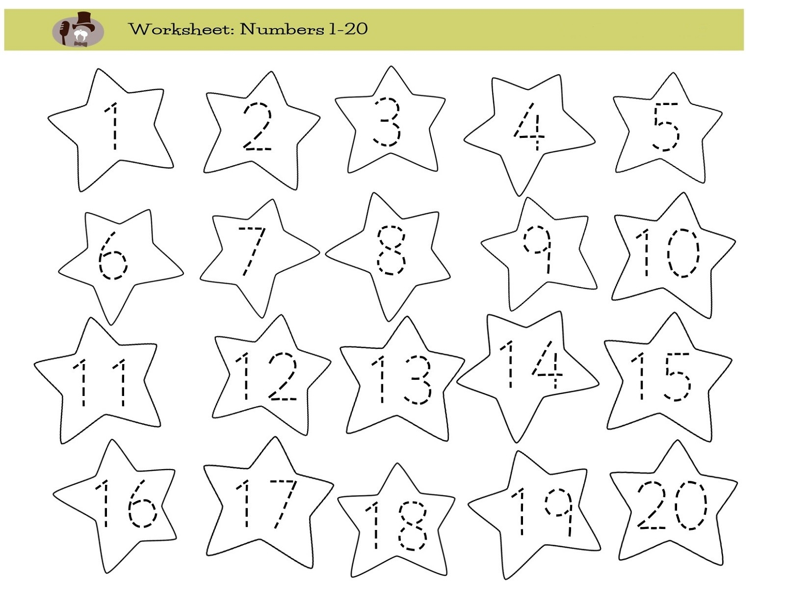 Worksheets : Kingandsullivan Tracing Numbers For Preschool