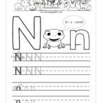 Worksheets Letter N Is For Nest | Printable Worksheets And Within Letter N Worksheets Twisty Noodle
