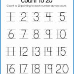 Worksheets Numbers 1 To 20 In 2020 | Writing Numbers, Number