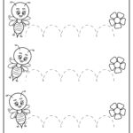 Worksheets : Set Of Fine Motor Tracing Activity Triangle