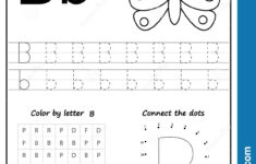Writing Letter B. Worksheet. Writing A-Z, Alphabet inside B Letter Worksheets